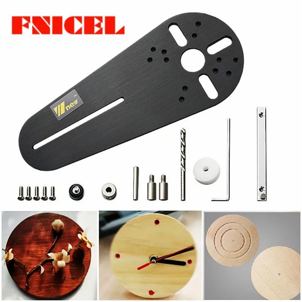 Dowel Jig Kit - Daire Kesme Jig Bosch Makita Elektrikli