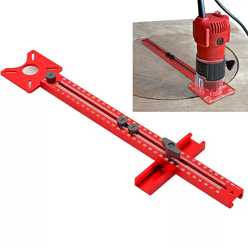 Dowel Jig Kit - 3'ü 1 Arada Router Frezeleme Kanal