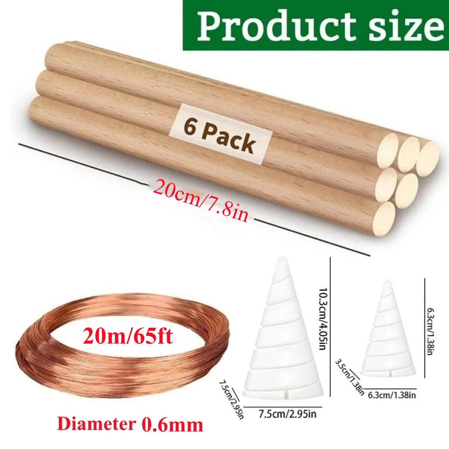 20 m/65ft Elektrokültür Bahçe  - Dowel Jig Kit incelemesi ve fiyatı