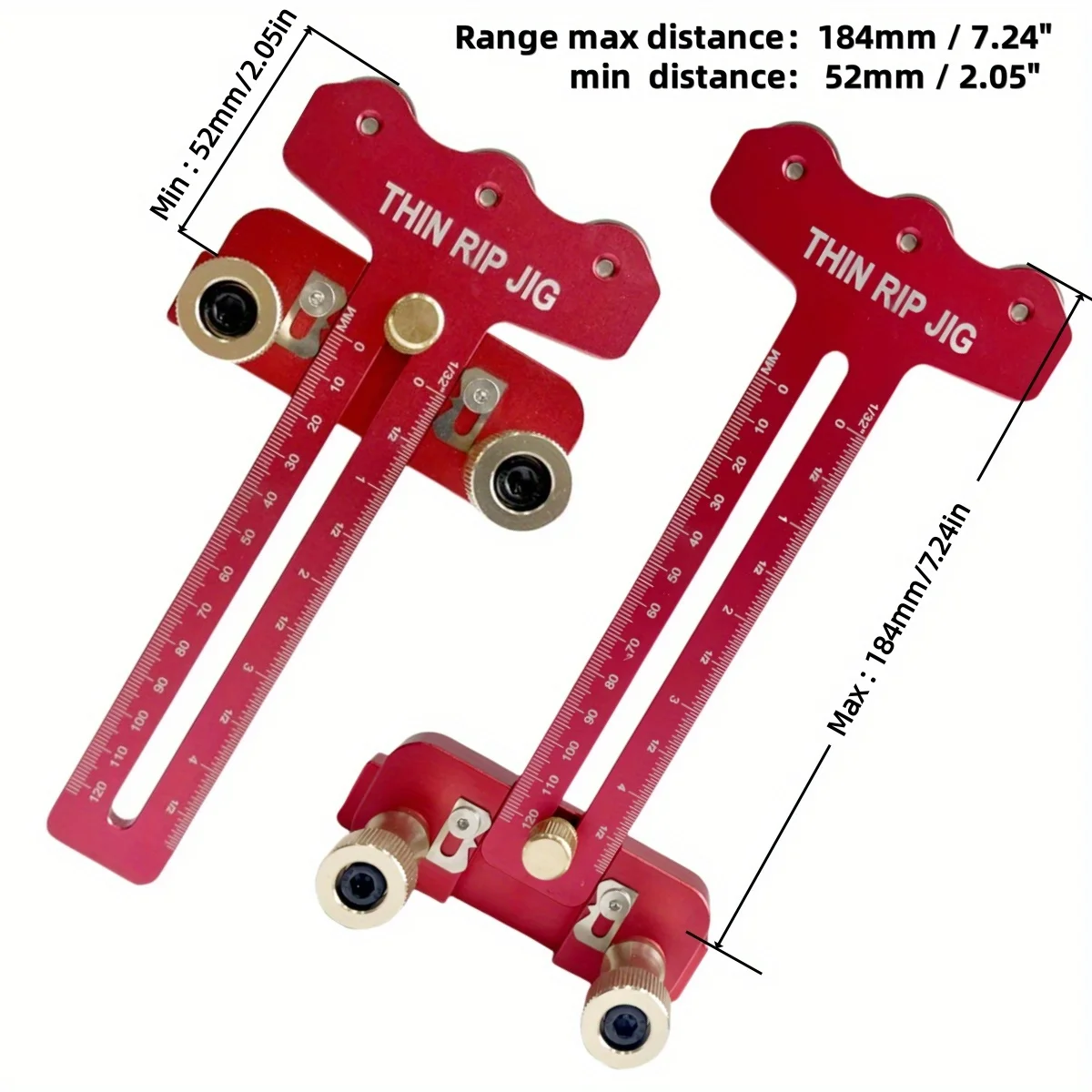 İnce Rip Masa Testere Jig'i, T - Dowel Jig Kit incelemesi ve fiyatı
