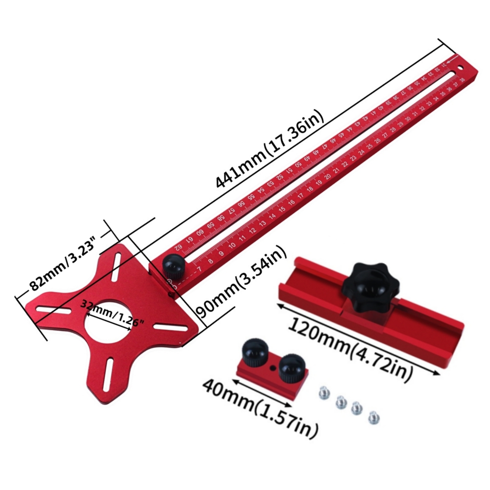 MM/ İnç Çok Fonksiyonlu Dolap  - Dowel Jig Kit incelemesi ve fiyatı
