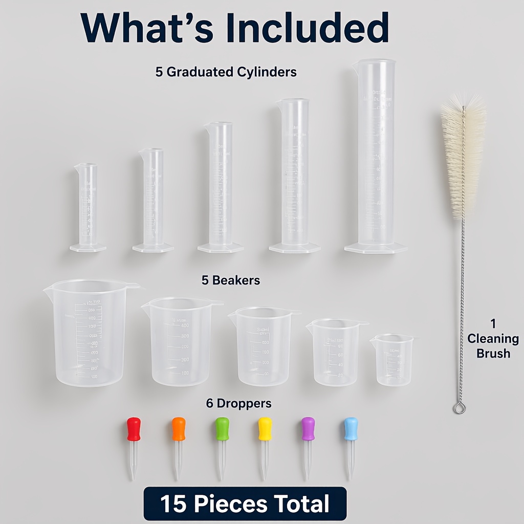 17 Parçalı Plastik Ölçüm Kabı  - Tools Youtube incelemesi ve fiyatı
